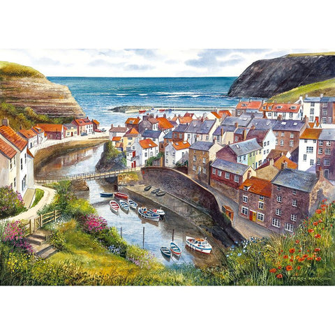 Staithes 1000 Piece Jigsaw Puzzle By Gibsons G713