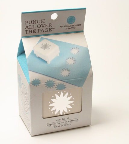 Martha Stewart Crafts Punch All Over The Page Star Burst