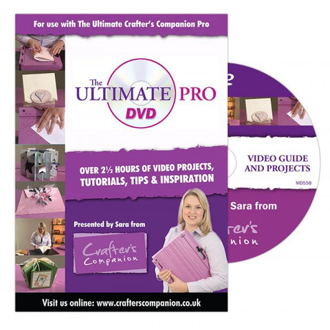 The Ultimate Pro DVD by Crafters Companion