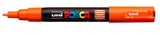 Posca PC-1M 0.7mm Bullet Tip Water base Paint Markers For All Surfaces Extra Fine By UNI Mitsubishi