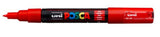 Posca PC-1M 0.7mm Bullet Tip Water base Paint Markers For All Surfaces Extra Fine By UNI Mitsubishi