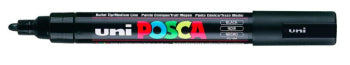 Posca PC-5M 1.8-2.5mm Bullet Tip Water base Paint Markers For All Surfaces Extra Fine By UNI Mitsubishi