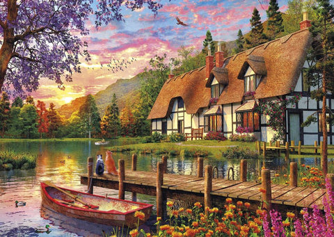 Waiting For Supper 500 Piece Jigsaw Puzzle By Gibsons G3128
