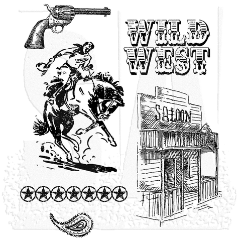 Stampers Anonymous Wild West By Tim Holtz